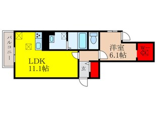 アネックスＫＯＫＵＢＯの物件間取画像